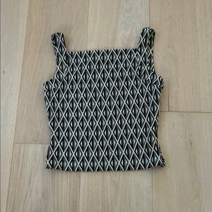 Reformation Birch Knit Top in Art Deco